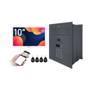 Wideodomofon 2-żyłowy 10'' Virgo PLUS (W) 82218G - 5TECH - WiFi FHD