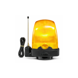 Lampa CAME KLED 230V – lampa sygnalizacyjna do bramy automatycznej + Antena TOP-A433 + Przewód
