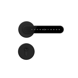 Zamek elektroniczny HATO TB-33-B czarny - Bluetooth - Kod PIN - Karta - TTLock - 30-60 mm - IP55