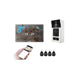 Lustrzany 5TECH Virgo One PLUS(M) 8'' FHD | 82225A | Wideodomofon 2-żyłowy cyfrowy WiFi