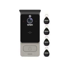 5TECH 82228C FHD – dwużyłowa stacja bramowa 2MPx, RFID, IP65