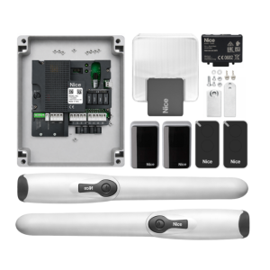 Napęd NICE WINGO 4000 - Zestaw rozbudowany - Do bram zabudowanych skrzydłowych do 2m