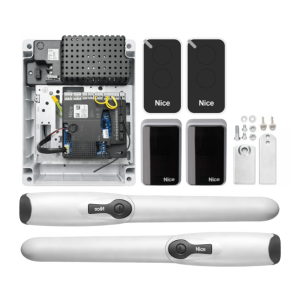 Napęd NICE WINGO 2024 24V - Zestaw podstawowy - Napęd do bram skrzydłowych - Długość skrzydła max 2m