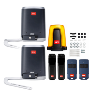 Siłownik BFT VIRGO SMART BT B20 - Zestaw rozbudowany - Ramie łamane