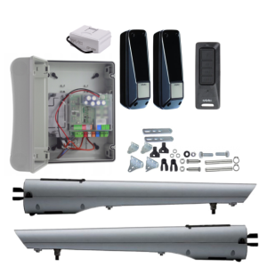 Faac S418 - 24V - Zestaw podstawowy - Napęd do bram skrzydłowych - Długość skrzydła do 2,3m