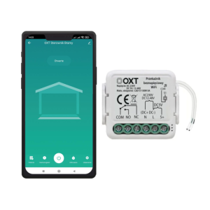 Moduł OXT210DC WIFI - Inteligentny mini przekaźnik 12–48V/230V - Smart home