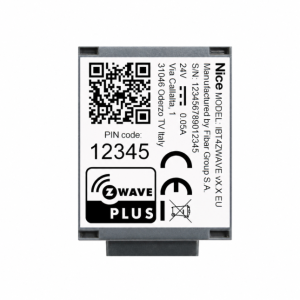 Interfejs Nice BiDi Z-Wave - IBT4ZWAVE