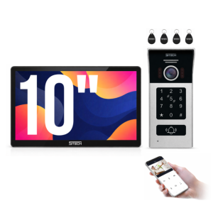 Wideodomofon 5TECH 82225 + Monitor VIRGO 10'' (B) - 2-żyłowy Cyfrowy WiFi FHD