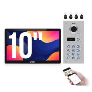 Wideodomofon 5TECH 82222 + Monitor VIRGO 10'' (B) - 2-żyłowy Cyfrowy WiFi FHD