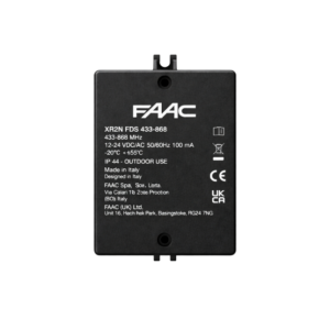 FAAC XR2N FDS – zewnętrzny radioodbiornik 2-kanałowy 433/868 MHz - 787023