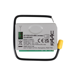 Radioodbiornik FAAC XF LC FDS 433-868 MHz - Do pilotów XT2 XT4 - 787860
