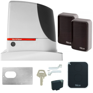 Nice Run 1200 HS 24V  - zestaw podstawowy - szybki napęd do bram przesuwnych - waga bramy do 1200kg
