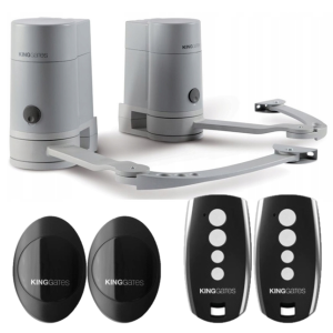 KingGates Mini Modus - zestaw gotowy do montażu - napęd do bram skrzydłowych - długość skrzydła do 2m, waga do 250kg