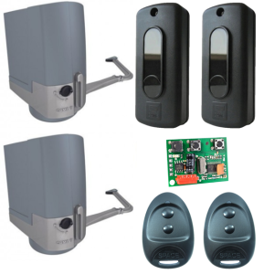 CAME FTX 25 - 24V - SPACE/ATOMO - zestaw podstawowy - ramię łamane - napęd do bram skrzydłowych  - długość do 2,5m waga do 200kg