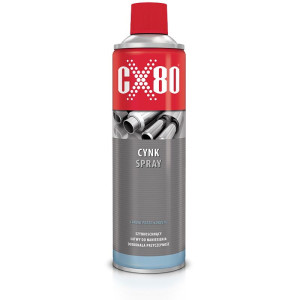 Środek CYNK zabezpieczający przed korozją 500ml spray CX80