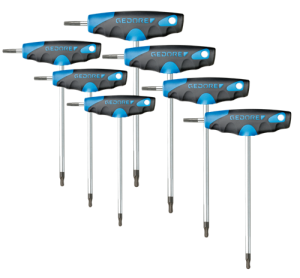 Zestaw kluczy torx TX z kulką 7-częściowy DT 2143 KTX-007 GEDORE