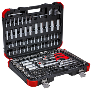 Zestaw kluczy nasadkowych 1/2“-3/8“-1/4“ 172-częściowy R45603172 GEDORE RED