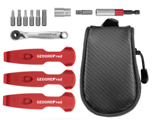 Zestaw rowerowy w drodze 13-częściowy R21702013 GEDORE RED