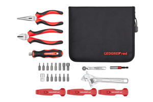Zestaw rowerowy warsztat 25-częściowy R21702025 GEDORE RED