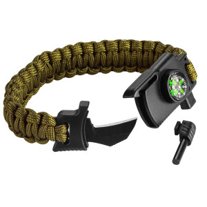 Bransoletka survivalowa 5w1 NEO TOOLS
