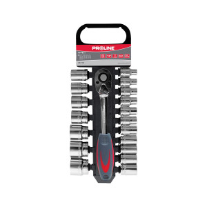 Zestaw 19 nasadek 1/2" 8-32 mm PROLINE