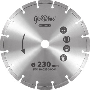 Tarcza do betonu zbrojonego BET-TECH PO110 GLOBUS