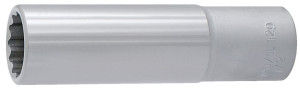 Nasadka 1/2" dwunastokątna, typ długi 190/1L12p UNIOR