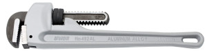 Wzmocniony aluminiowy klucz do rur 492AL UNIOR