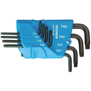 Zestaw kluczy torx TX H 43 TX GEDORE