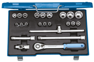 Zestaw kluczy nasadkowych 1/2“ 23-częściowy 19 EMU/D 19 EMU GEDORE