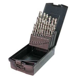 Zestaw wierteł krętych 1-13mm HSS szlifowane 25 szt. BMM TOOLS