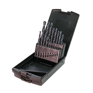 Zestaw wierteł krętych 1-10mm HSS walcowane 19 szt. BMM TOOLS