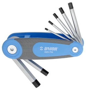 Zestaw kluczy imbusowych 2.5-10 w uchwycie typu scyzoryk- 220FH UNIOR