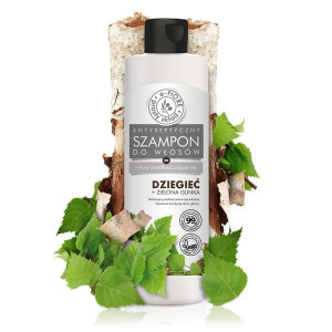 Szampon dziegciowy z glinką zieloną 280ml E-Fiore