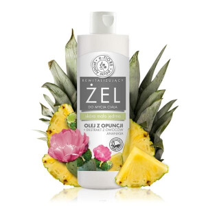 Żel do mycia ciała z opuncją figową i ananasem 280ml E-Fiore