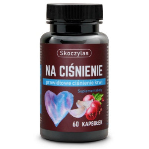 Na Ciśnienie potas, aronia, L-leucyna 60 kapsułek Skoczylas