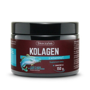 Kolagen z dorsza atlantyckiego dziko żyjącego + witamina C 150g Skoczylas
