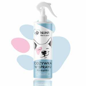 Odżywka w sprayu po kąpieli dla psa 250ml Nuka