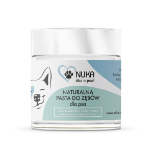 Naturalna pasta do zębów dla psa 60ml Nuka