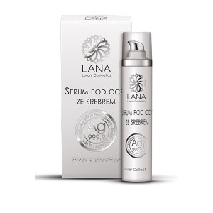 Serum pod oczy ze srebrem 17ml Lana