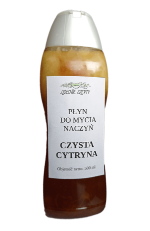 Płyn do naczyń Czysta cytryna 500 ml Ziołowe Szepty