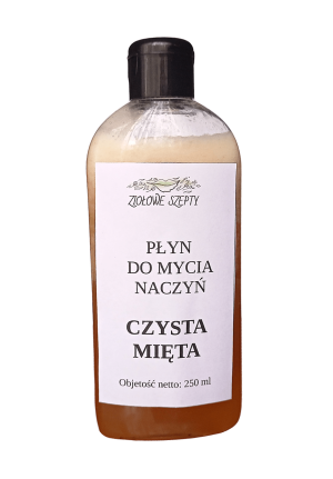 Płyn do naczyń Czysta mięta 250ml Ziołowe Szepty