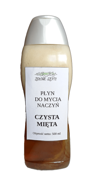 Płyn do naczyń Czysta mięta 500ml Ziołowe Szepty