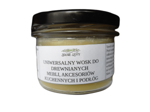 Uniwersalny naturalny wosk do drewna 130g Ziołowe Szepty