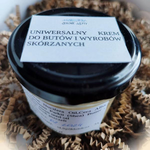 Uniwersalny krem do butów i wyrobów skórzanych 75g Ziołowe Szepty