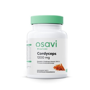 Cordyceps 1200 mg, 60 kapsułek Osavi