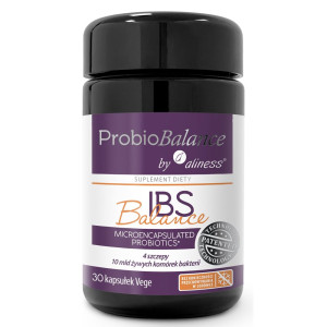 Probiotyk IBS Balance 30kaps. wegetariańskich ProbioBalance by Aliness