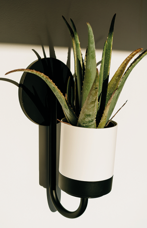 Kwietnik wiszący Bloomie Hanger Biały IKBH800 | wys. 84,5 cm