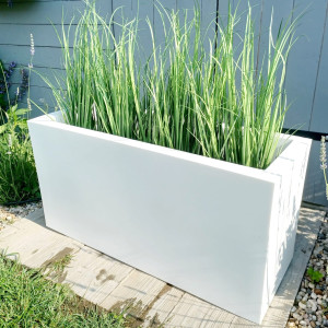 Donica prostokątna 80x30x40h z polietylenu Megalo