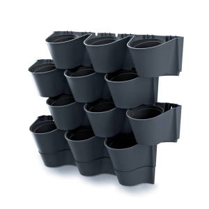 Doniczki na zieloną ścianę Cascade Wall 12doniczek do powieszenia